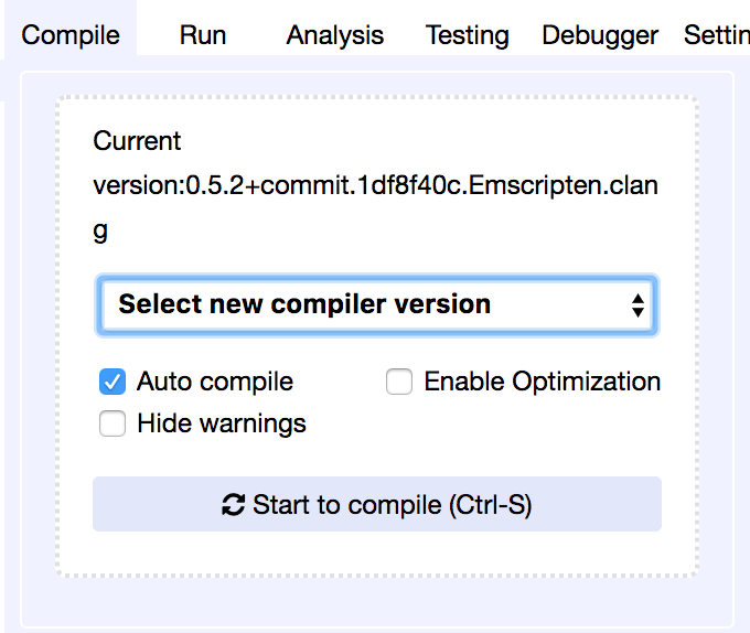 Compiler Version